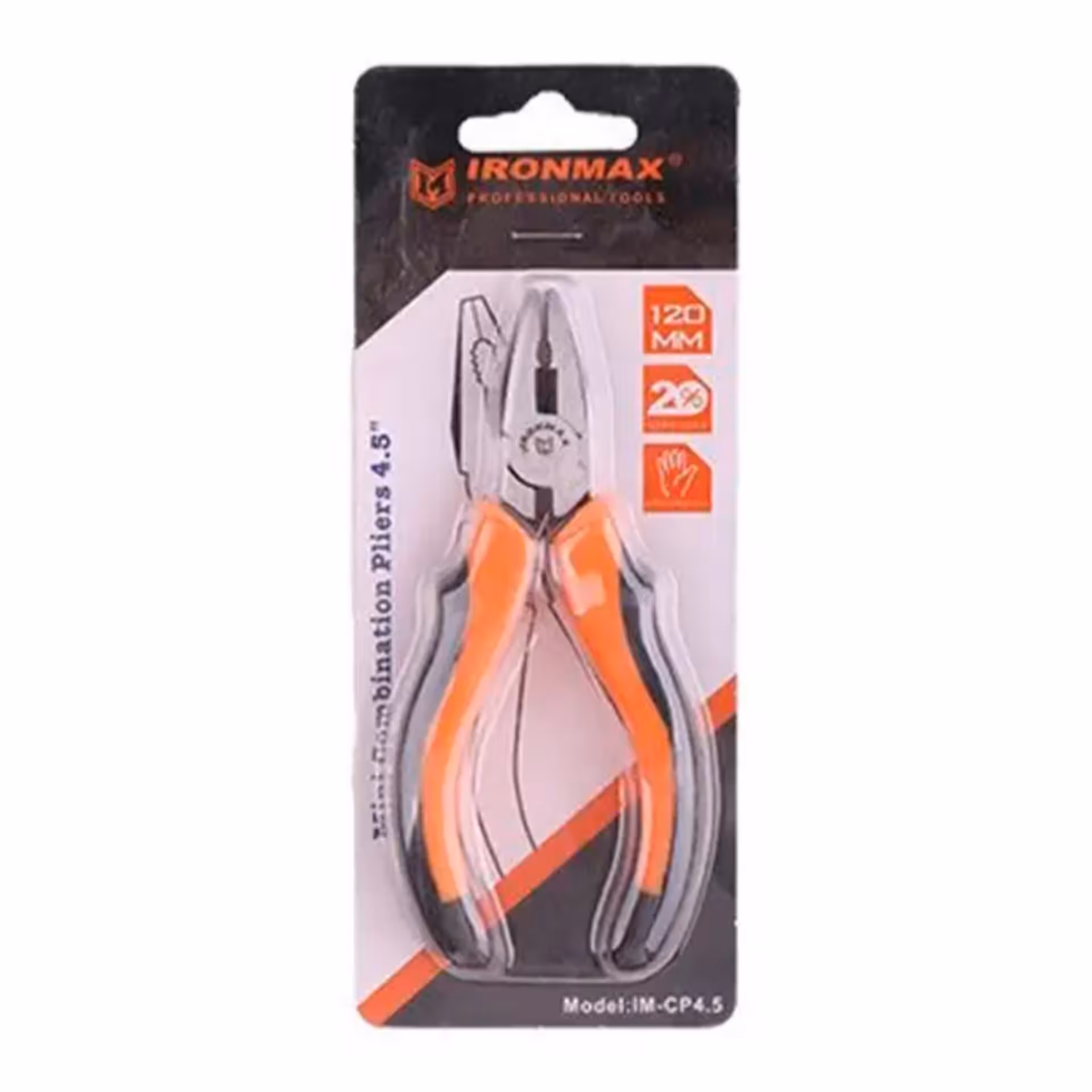 انبر دست الکترونیکی 4.5 اینچ آیرون مکس مدل IM-CP4.5