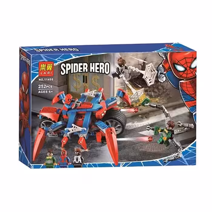 لگوی اسپایدرمن (مرد عنکبوتی) در مقابل دکتر اختاپوس 252 قطعه