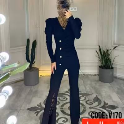 لباس سرهمی 4 دکمه