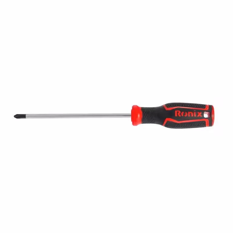 پیچ گوشتی چهارسو 6×125 پلاستیکی دو رنگ رونیکس RH-2848