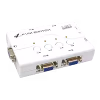 سوییچ KVM چهار پورت کی نت پلاس مدل Auto Ps2