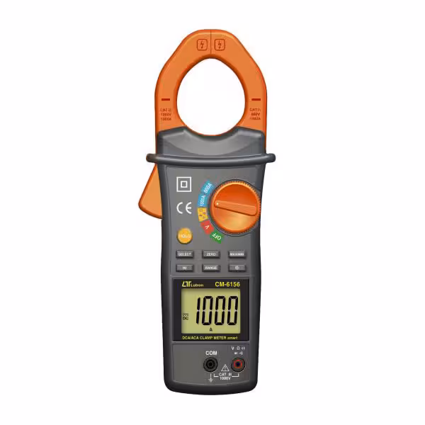 کلمپ آمپرمتر دیجیتال مدل CM-6156 ساخت کمپانی لوترون