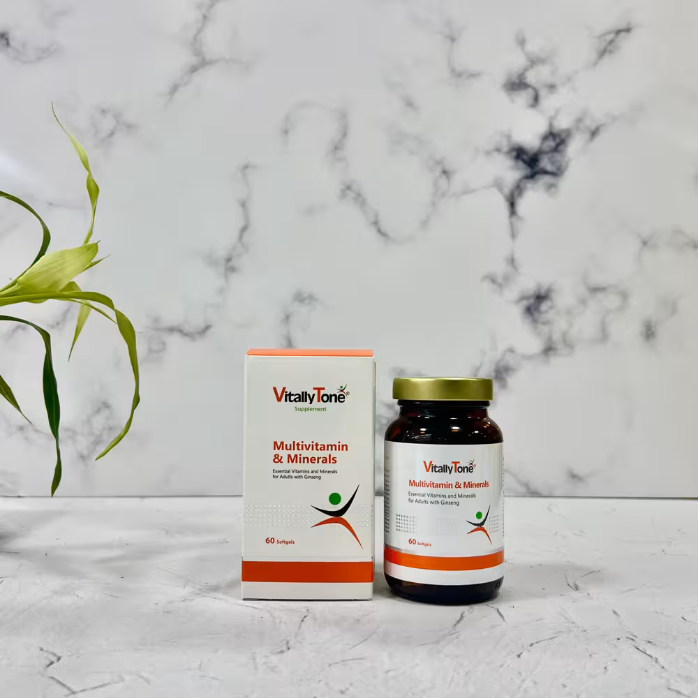 کپسول ژلاتینی نرم مولتی ویتامین و مینرال ویتالی تون
