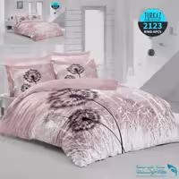 روتختی طرح قاصدک دو نفره برند Turkaz کد 2123