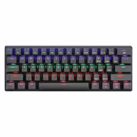 کیبورد گیمینگ تی-دگر مدل Arena T-TGK321، مکانیکال سوییچ آبی، Tenkeyless، نورپردازی RGB | کالا مکس
