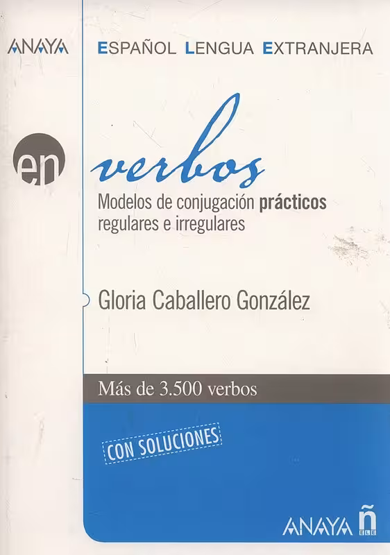 کتاب افعال اسپانیایی Verbos Modelos de conjugacion practicos regulares e irregulares