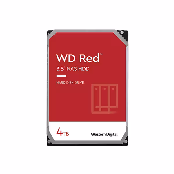 هارد اینترنال 3.5 اینچ وسترن دیجیتال قرمز مدل W40EFAX ظرفیت 4 ترابایت