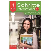 کتاب واژه نامۀ آلمانی فارسی Schritte international A1.1