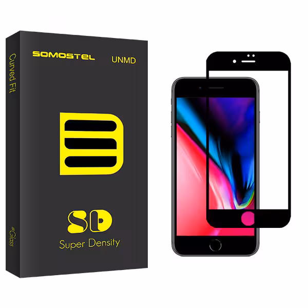 محافظ صفحه نمایش سوماستل مدل SD Glass مناسب برای گوشی موبایل اپل iPhone 8 Plus | کالا برتری