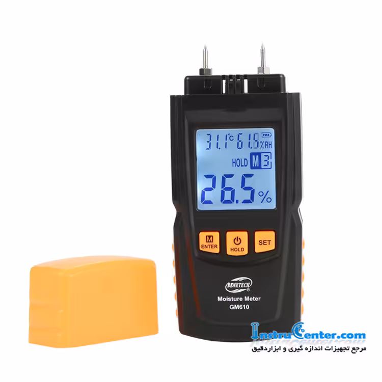 رطوبت سنج نفوذی و سطحی چوب ساخت کمپانی بنتک مدل GM610