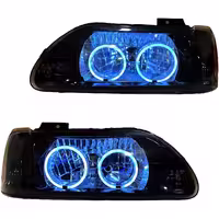 خرید چراغ جلو اسپرت پراید 131 مدرن مدل Bmw-3D سفید داخل مشکی بدون موتور دو عددی | اتوموبی