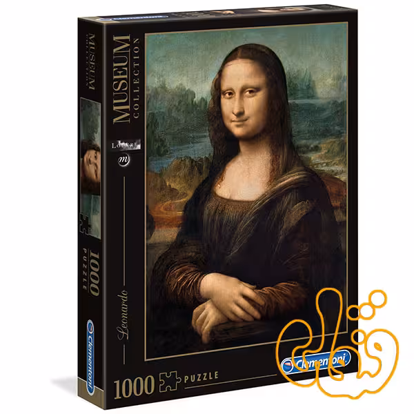 پازل کلمنتونی 1000 قطعه مونالیزا Leonardo Mona Lisa 31413