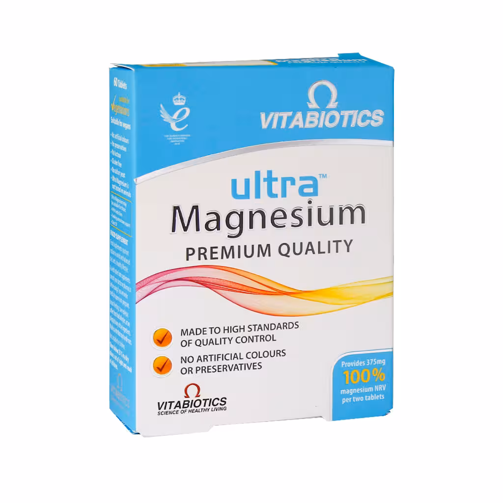 قرص اولترا منیزیم ویتابیوتیکس | Vitabiotics Ultra Magnesium
