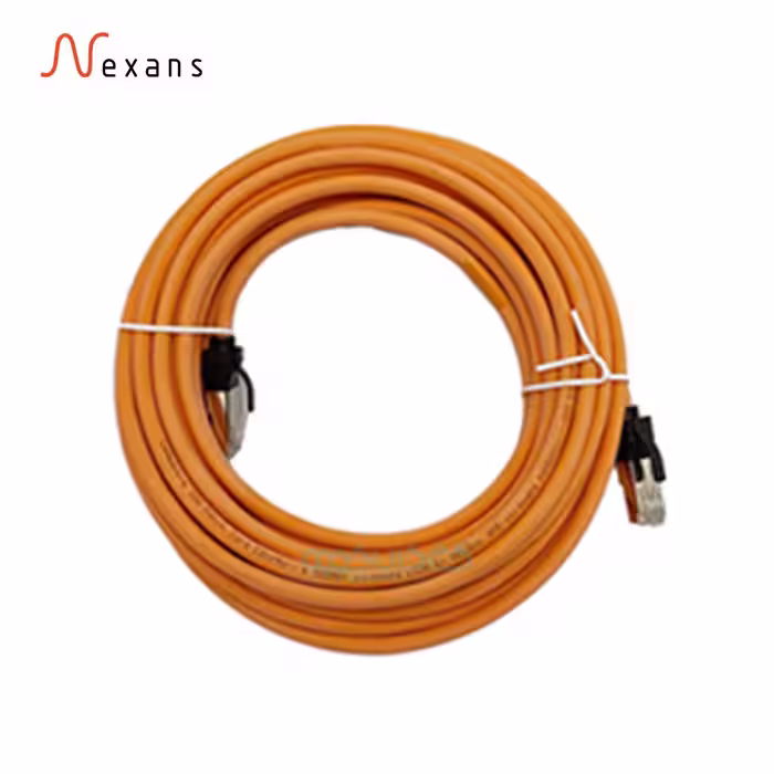 کابل شبکه پچ کورد Cat6 SFTP 20m نگزنس Nexans