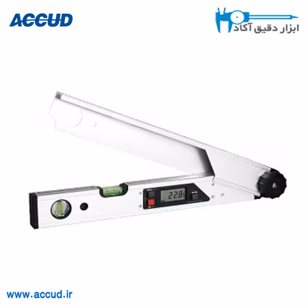 زاویه سنج متحرک تراز دار دیجیتال Accud (اکیود) مدل 823-225-01