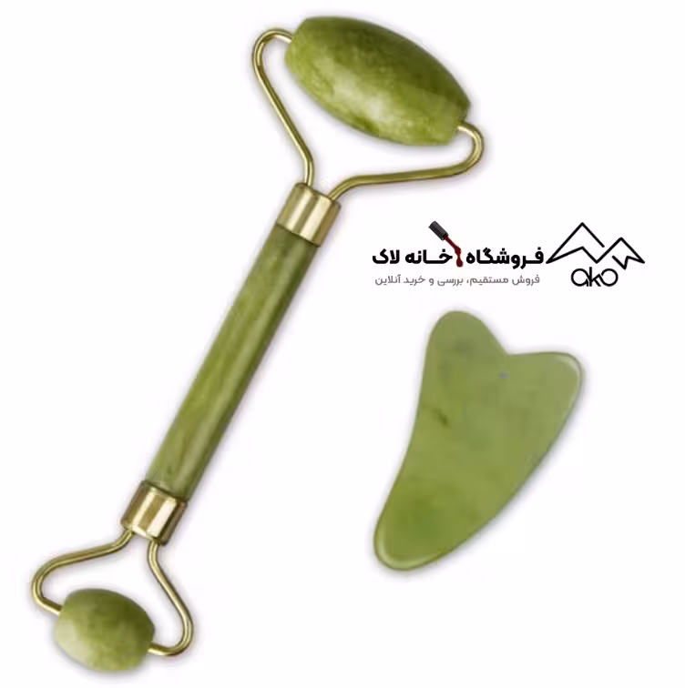 ماساژور دستی و سنگ ماساژ یشمی مدل جیدرولر و گواصا