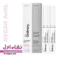 ست دو تایی سرم تقویت مژه و ابرو مولتی پپتید اوردینری