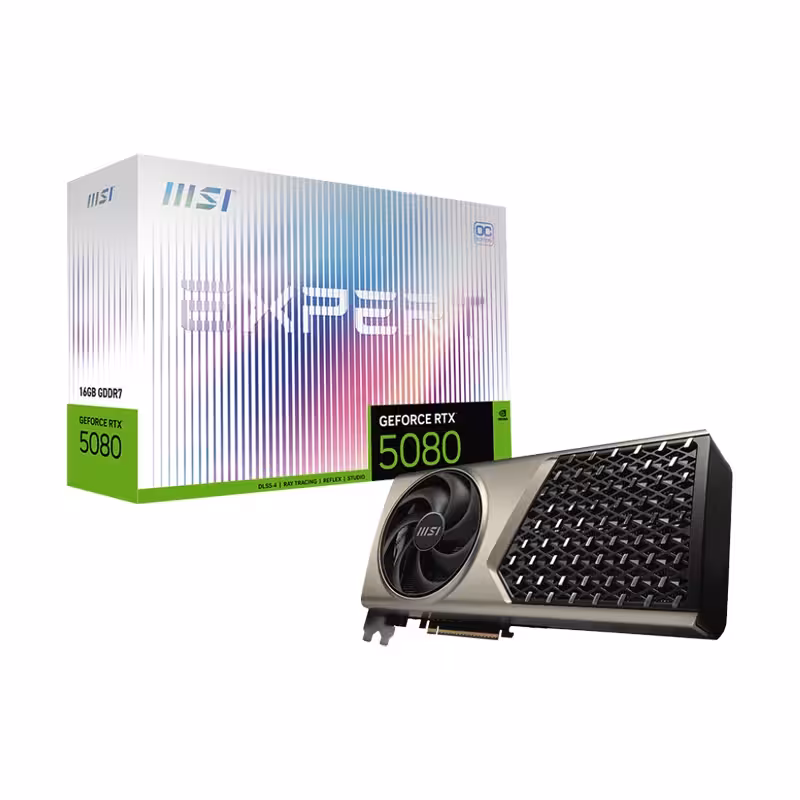 کارت گرافیک ام اس ای GeForce RTX 5080 EXPERT OC 16GB