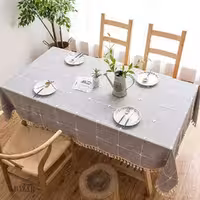 رومیزی 180*140 مستطیل دنی هوم رنگ آبی
