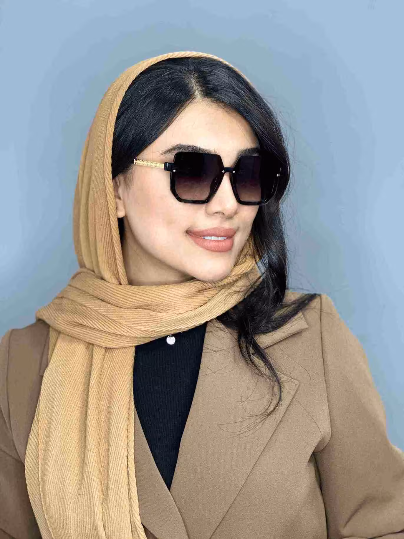 عینک آفتابی اورجینال PRADA پرادا زنانه مشکی لاکچری یووی 400