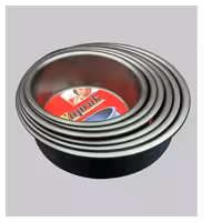 قالب تفلون گرد ساده 6 تایی yaprak