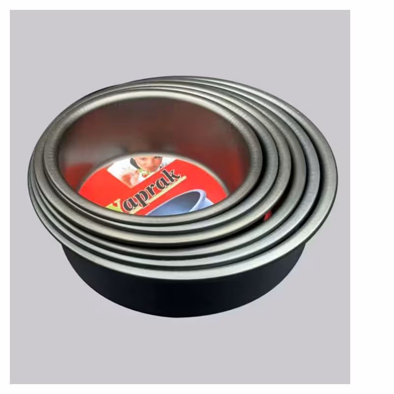 قالب تفلون گرد ساده 6 تایی yaprak