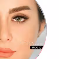 لنز چشم سالانه هرا رنگ سبز متوسط شماره RYA310