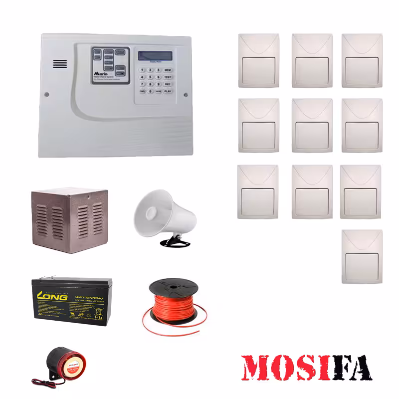 پکیج دزدگیر اماکن مارین مدل MF10