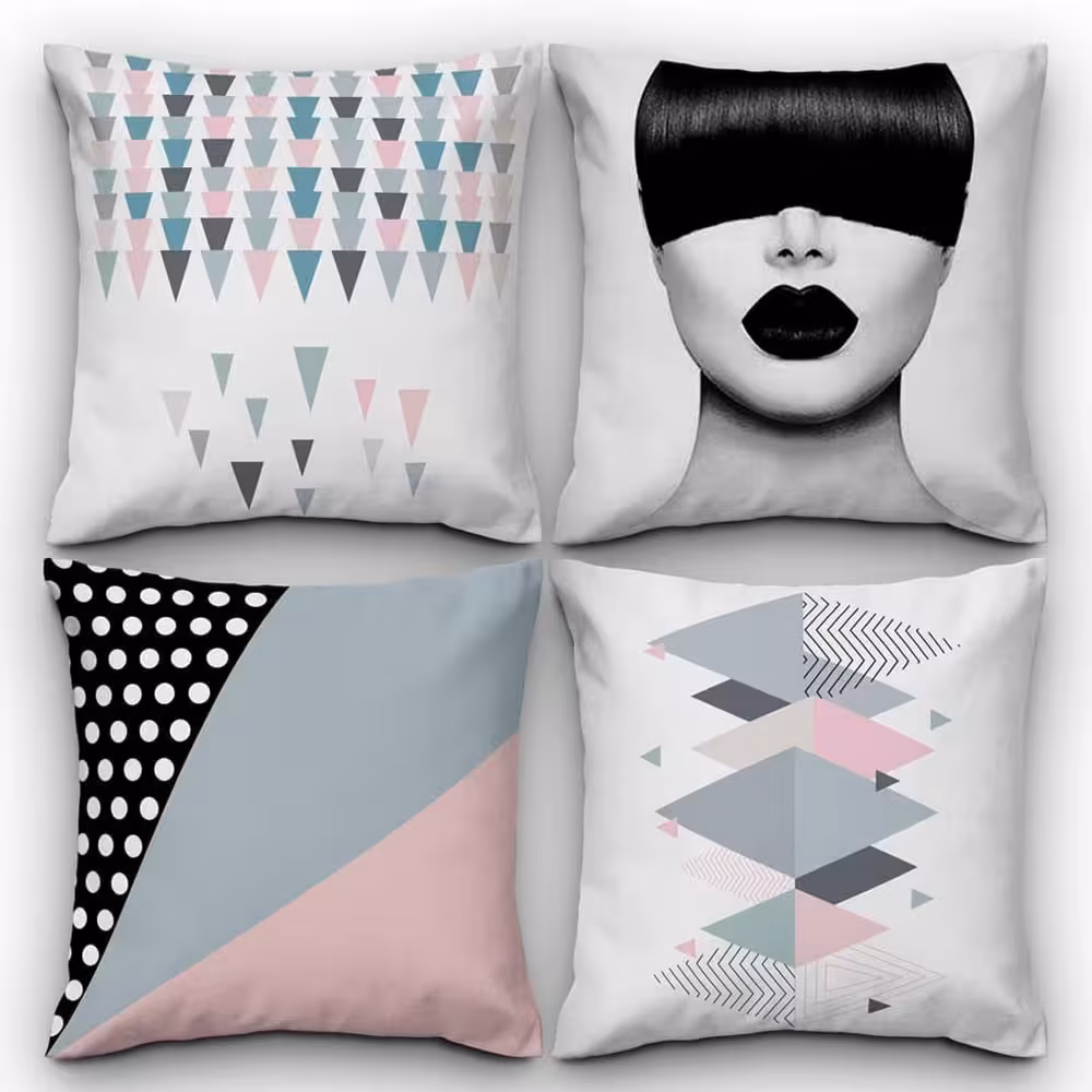 کاور کوسن کد 392 (طوسی صورتی)