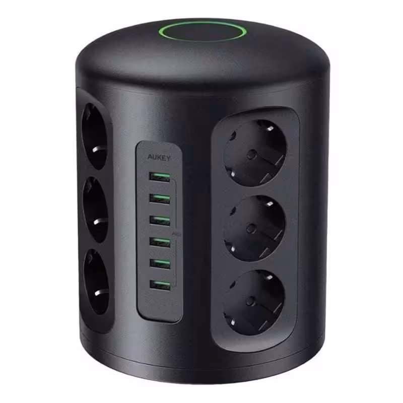 چند راهی و محافظ برق آوکی مدل PA-S14 Power Hub XL | ژیوار مارکت - لپتاپ استوک، لوازم جانبی موبایل و کامپیوتر