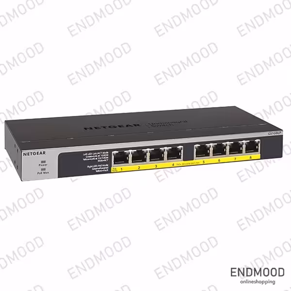 سوئیچ غیرمدیریتی 8 پورت نت گیر NETGEAR GS108LP