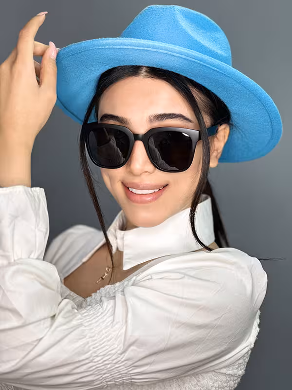 عینک آفتابی اورجینال زنانه مشکی rayban اورجینال