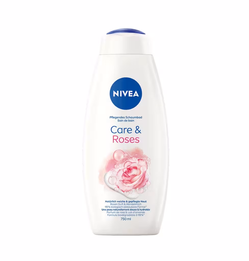 شامپو بدن نیوا مدلCare and Rosesحجم750میلNIVEA
