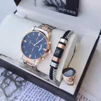 ساعت و دستبند و انگشتر ست مردانه 500580680