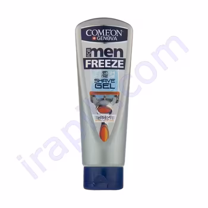 ژل اصلاح مدل FREEZE تیوپی کامان 200 میلی لیتر