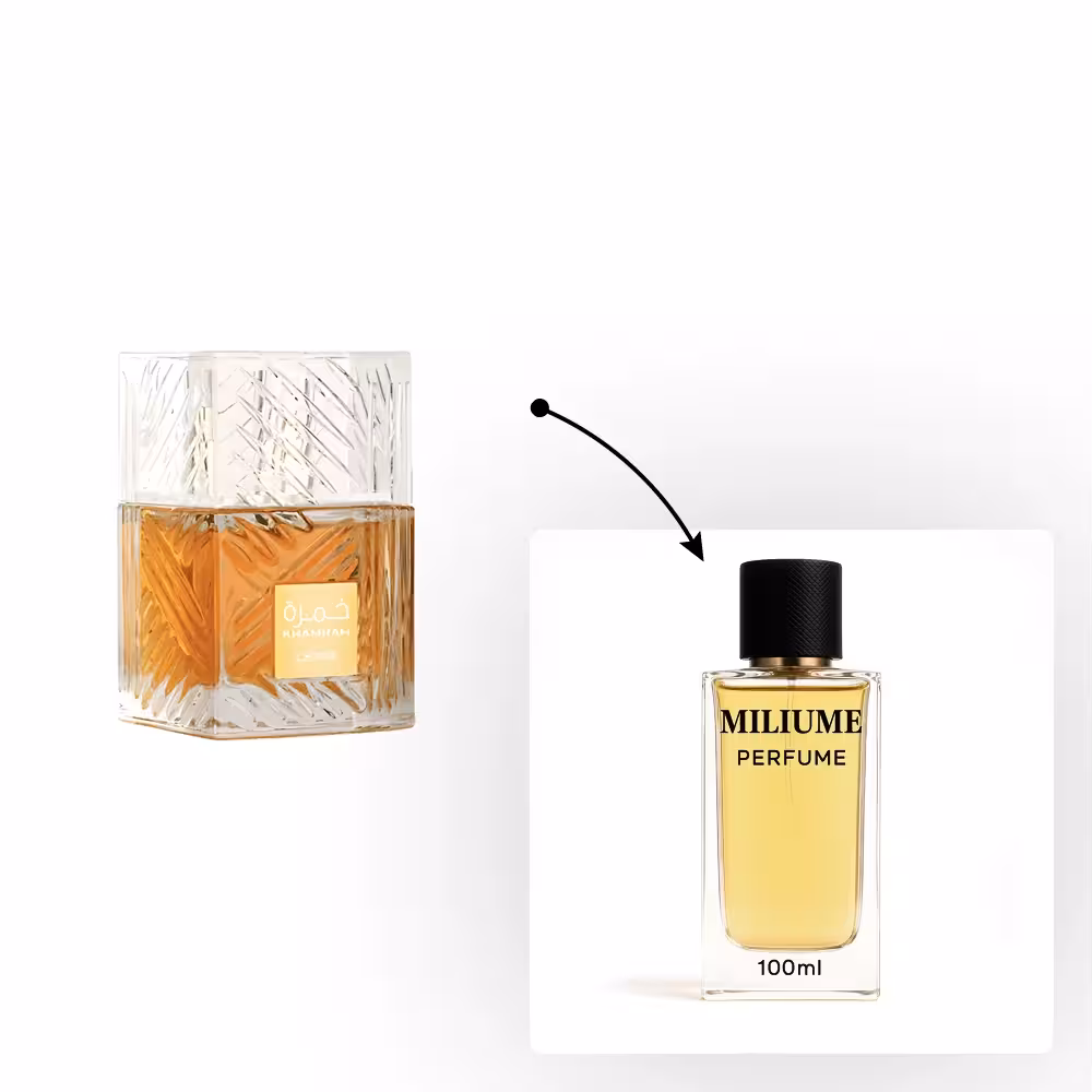 اسانس عطر Lattafa Khamrah برند kpf - کد 2724 - لطافه خمره 100ML - میلیوم پرفیوم