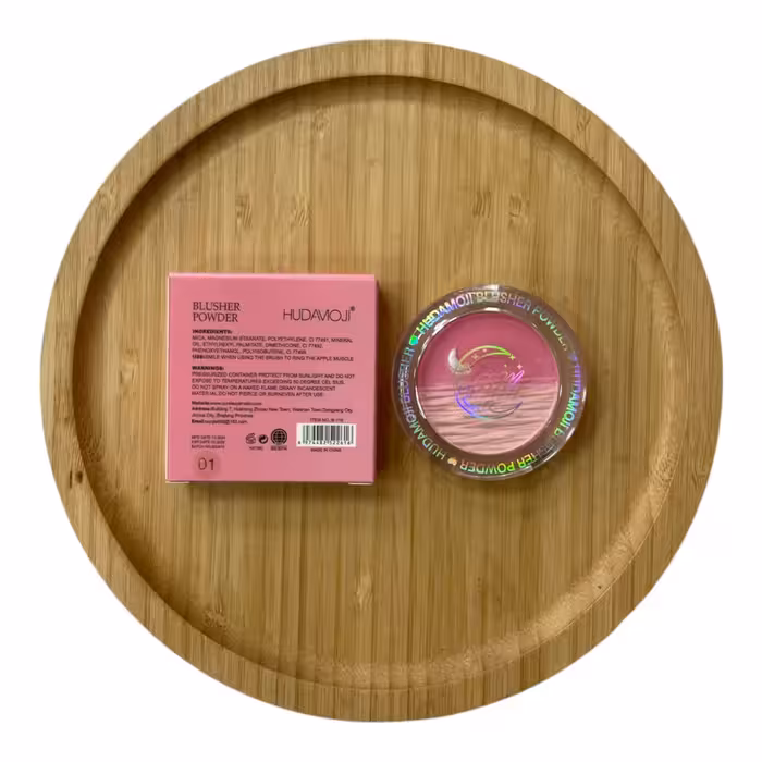 رژ گونه طرح ماه هدی موجی Hudamoji کد-1