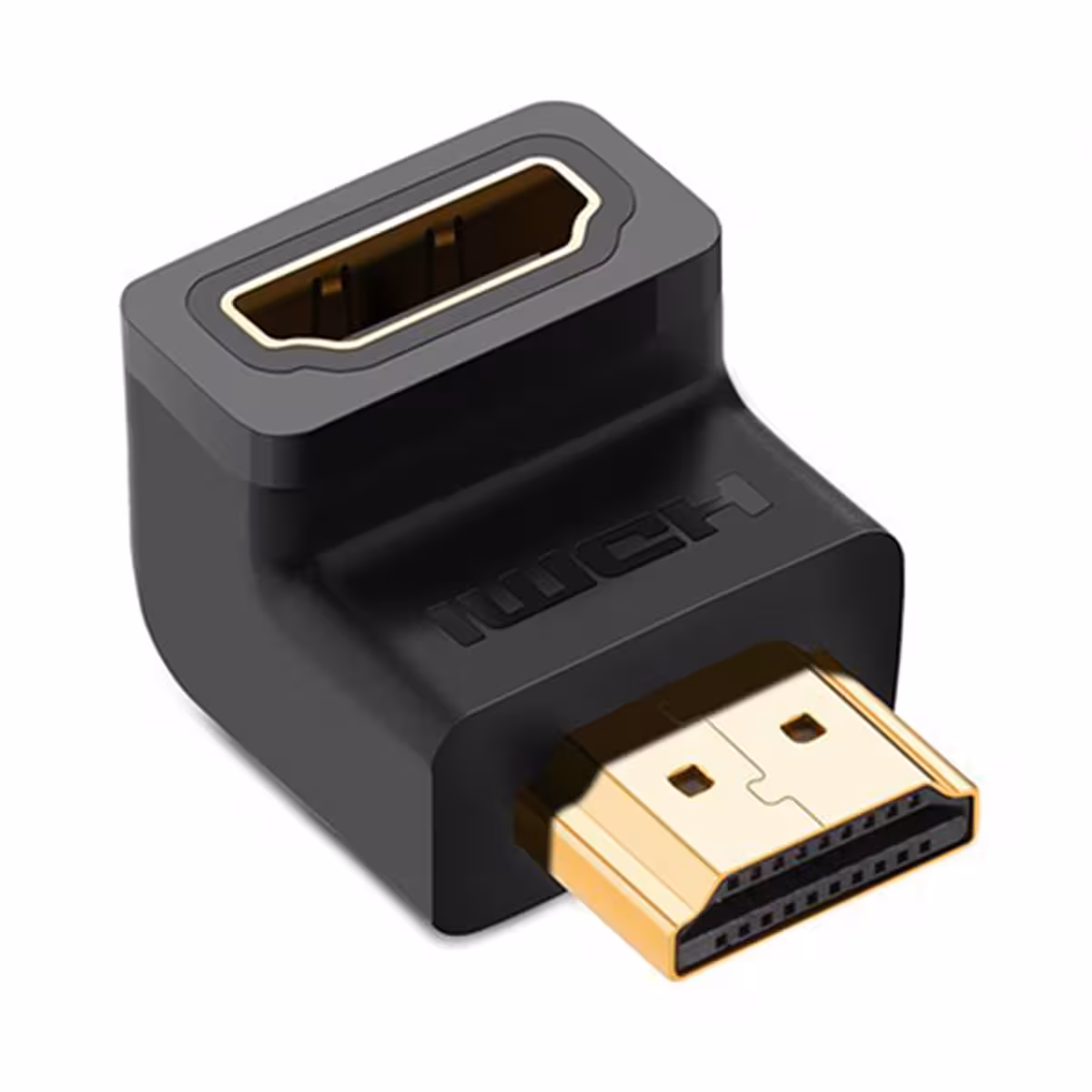 تبدیل HDMI نری به مادگی یوگرین مدل 20109 زاویه 90 درجه