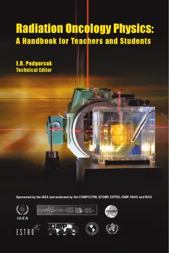 خرید و دانلود نسخه کامل کتاب Radiation Oncology Physics - A Hndbk for Teachers and Students