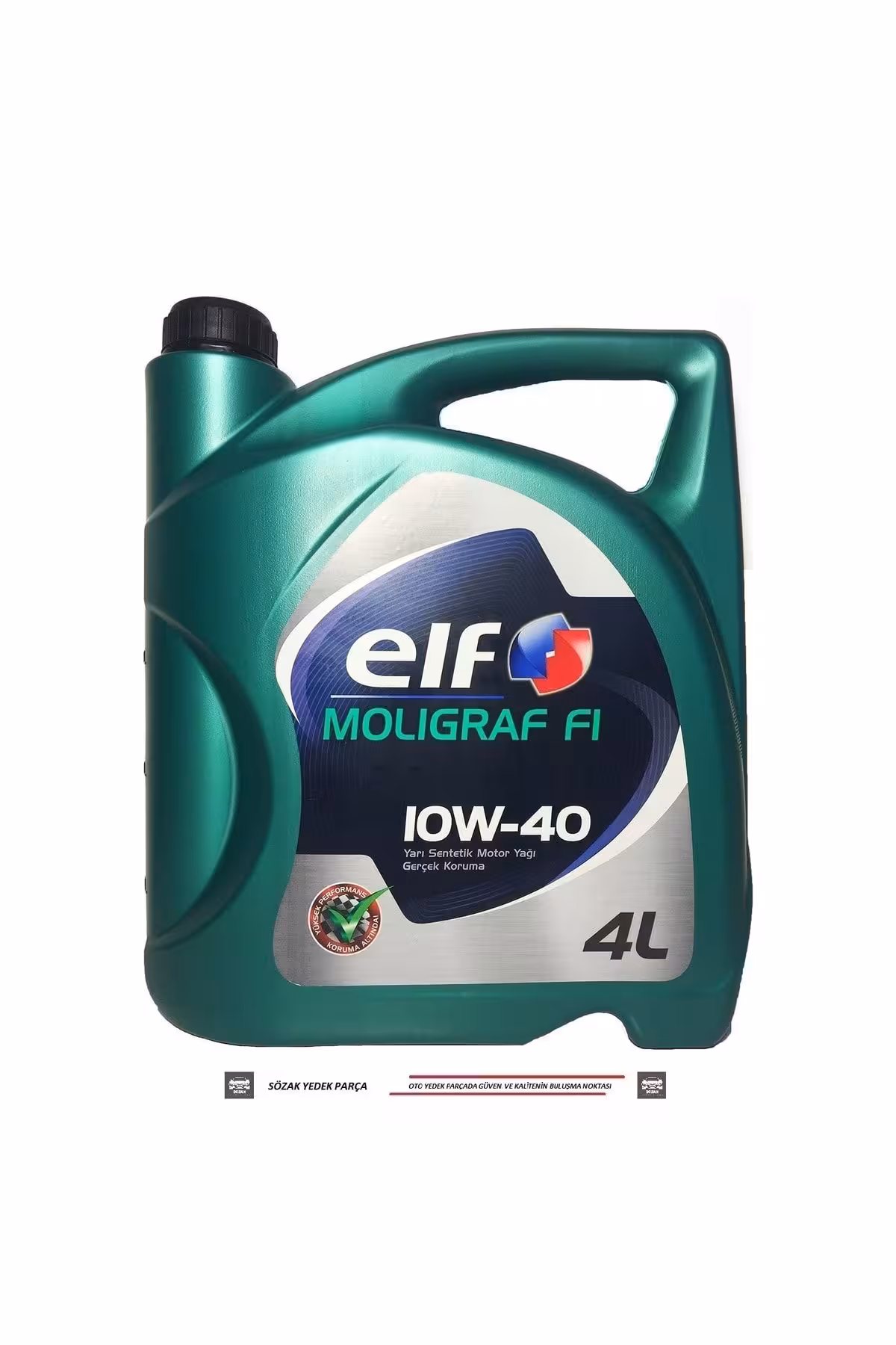 روغن و مکمل موتور MOLIGRAF F1 10W40 4 لیتری الف اورجینال Elf