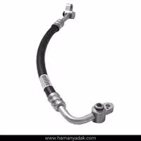 شیلنگ کولر رفت فشار بالا کوتاه دو سر گلابی پراید (کد SH10) برند والافن