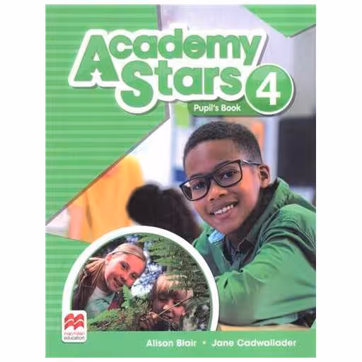Academy Stars 4 (کتاب دانش آموز و کتاب کار و سی دی)(جنگل)