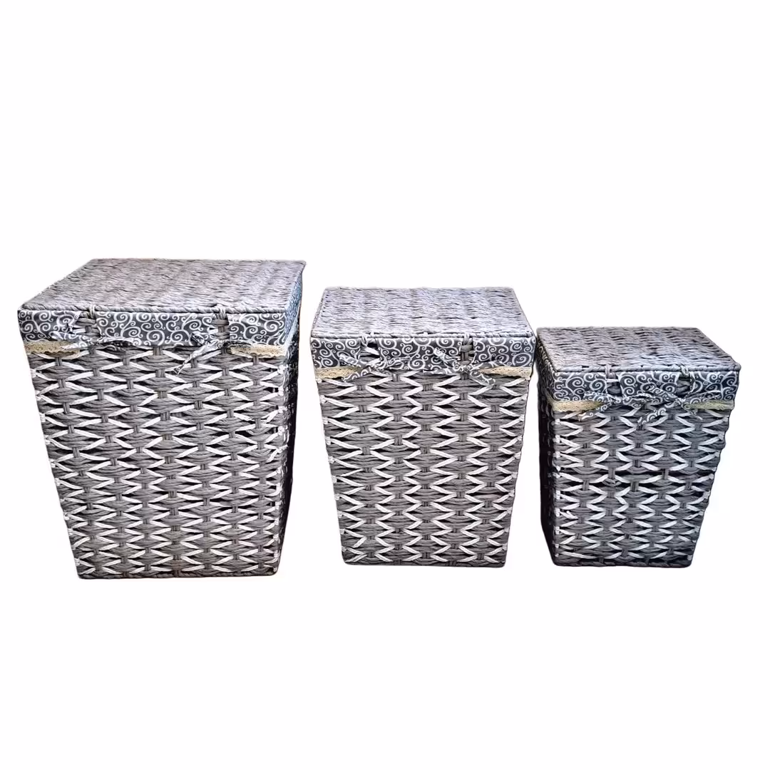 سبد رخت لاکچری ترکیه ای کد 202501 درب دار مستطیل