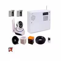 پکیج دزدگیر اماکن سایلکس مدل SG8-S پارادوکس دوربین V380