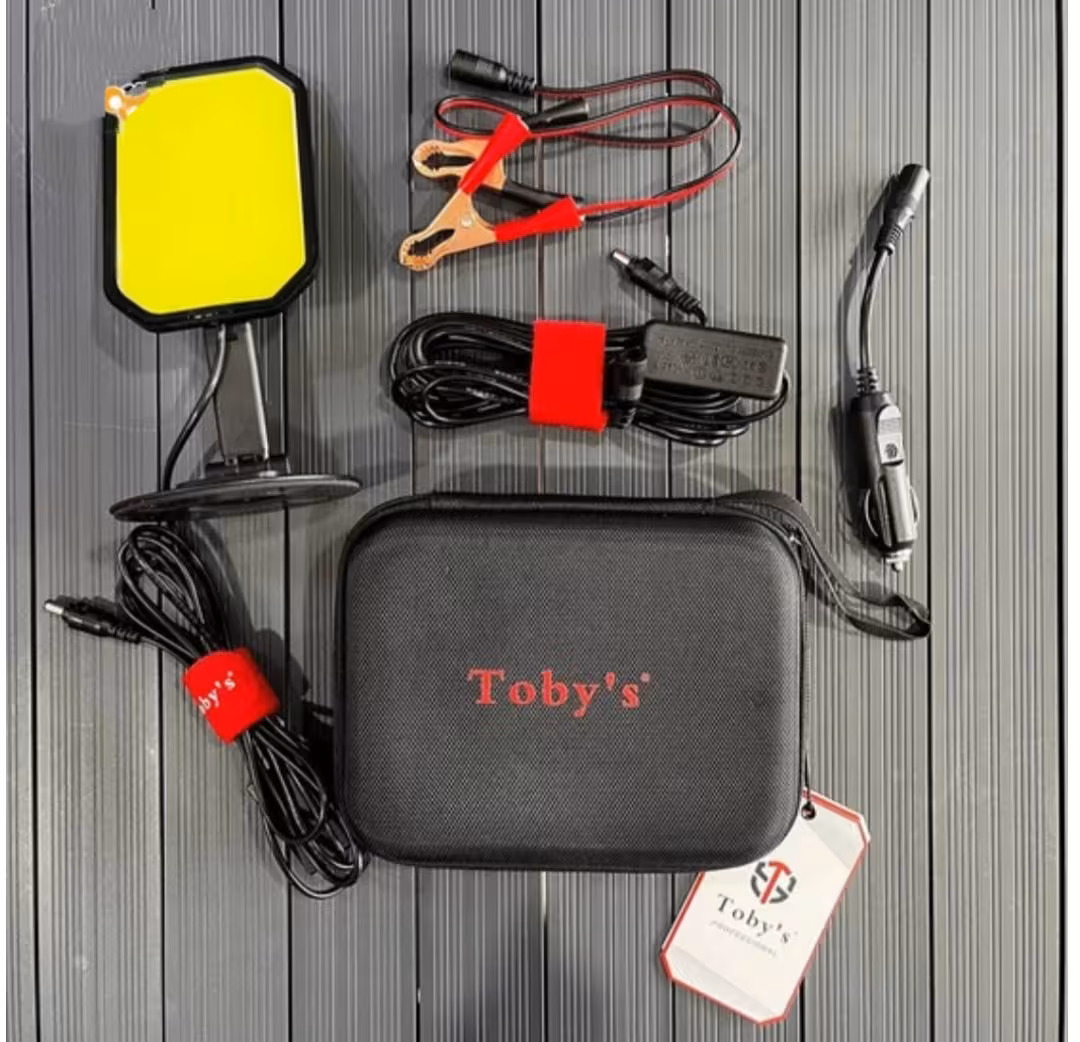 چراغ کمپینگ و سیار خودرو با پایه آهنربا دار توبیز مدل CRL-N17 با چرخش 360 درجه