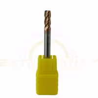 فرز انگشتی الماس چهار پر کوتاه 4 سر R تیپ 0.5 طول 50 MTS
