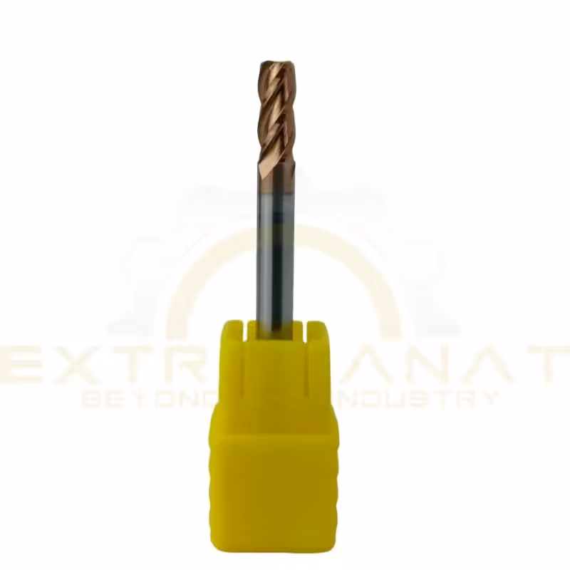فرز انگشتی الماس چهار پر کوتاه 4 سر R تیپ 0.5 طول 50 MTS