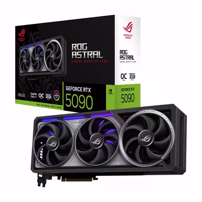 کارت گرافیک ایسوس مدل ROG Astral GeForce RTX 5090 OC EDITION 32GB GDDR7