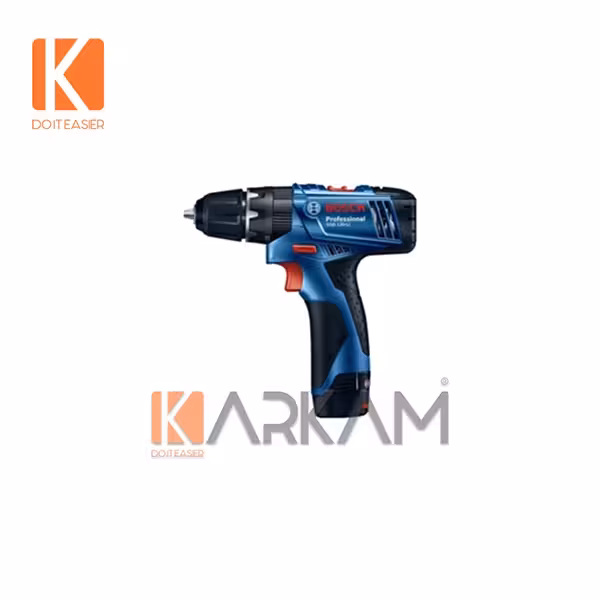 دريل شارژی چکشی 10 پلاست 12 ولت خشابی GSB120LI بوش