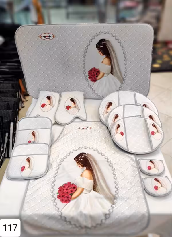 سرویس دم کنی 11 پارچه آشپزخانه KH کد 117 SE